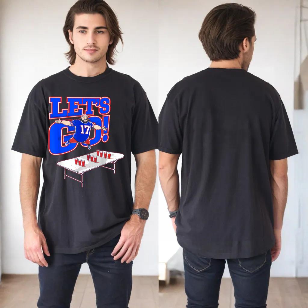 WNY Pride T-Shirt - Let's Go Buffalo Breaking Tables_1