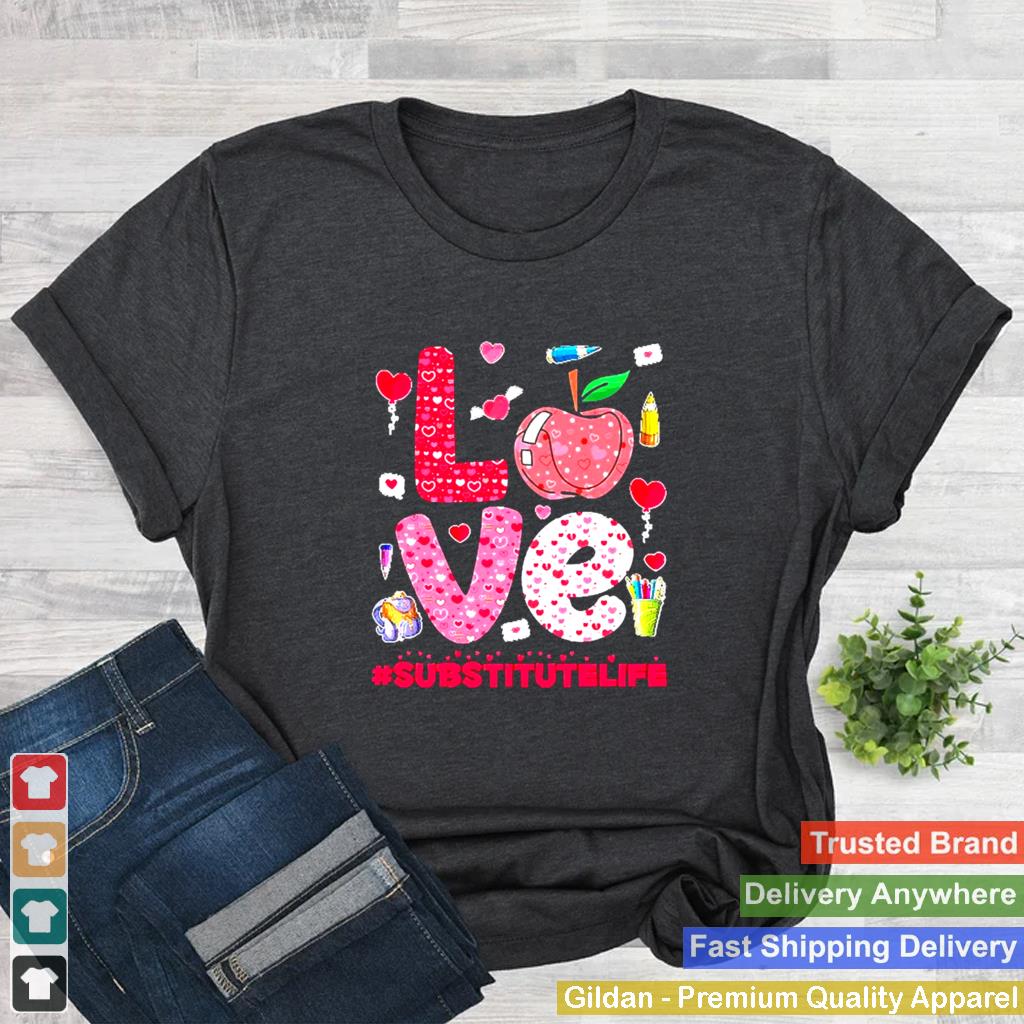 Apple Leopard Love Substitute Life Shirt