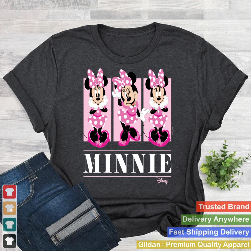 Mickey & Friends - Minnie Mouse Pink Grid Sweatshirt