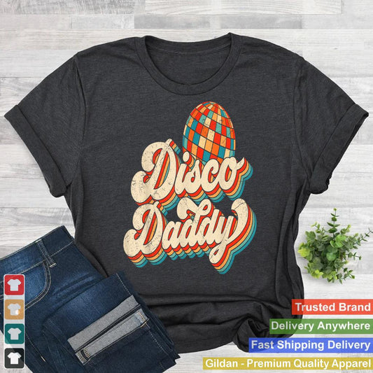 Vintage Disco Daddy Retro Matching 60's 70s Mens Dad Grandpa