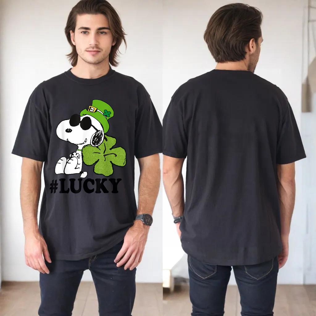 Peanuts St. Patrick's Snoopy Lucky Clover