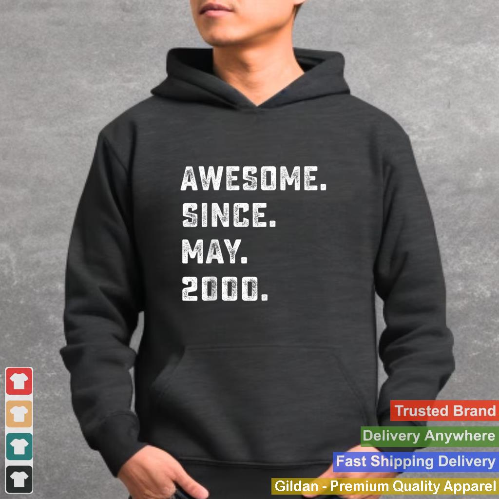 Awesome Since May 2000 21th Birthday Tee For 21 Years Old T Shirt