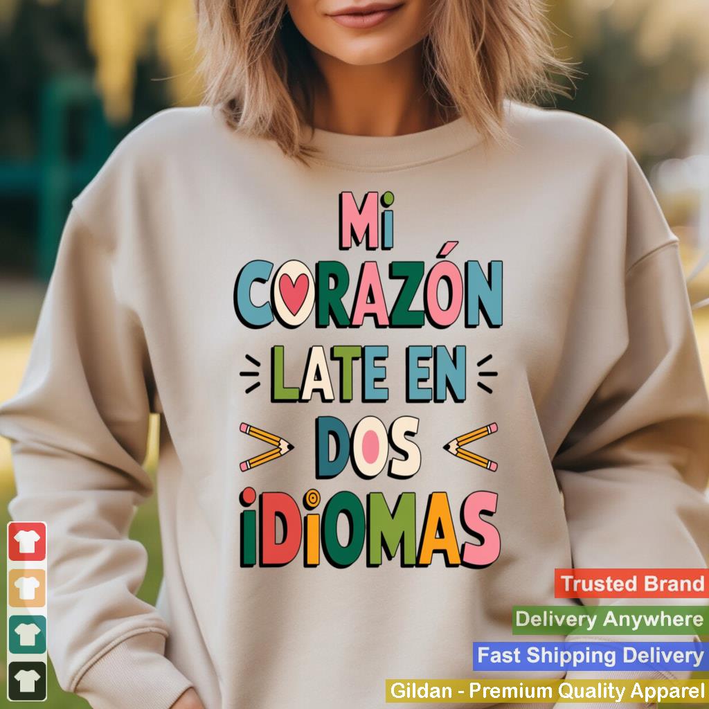 Mi Corazon Late En Dos Idiomas, Bilingual Spanish Teacher