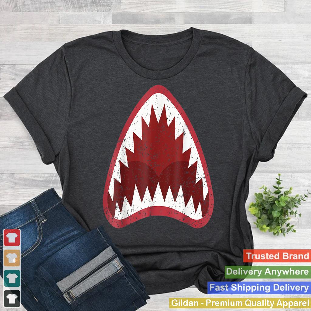 Great Shark Face Graphic Ocean Bite Lover Cool