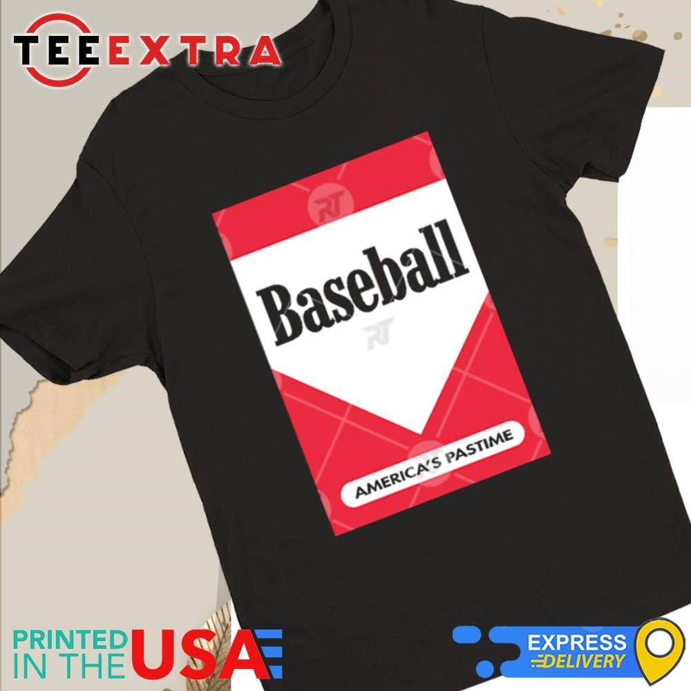 Official Smoking Barrels Funny Baseball America's Pastime Shirt