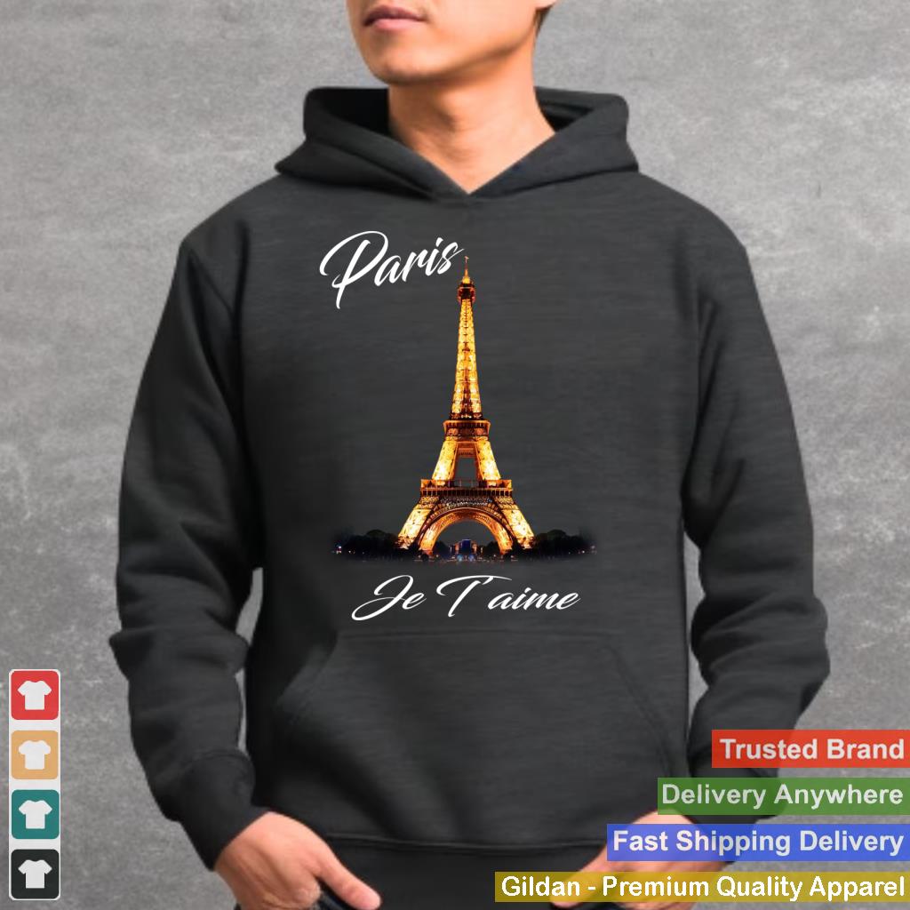 Eiffel Tower Paris Shirt Vintage I Love Paris France Women