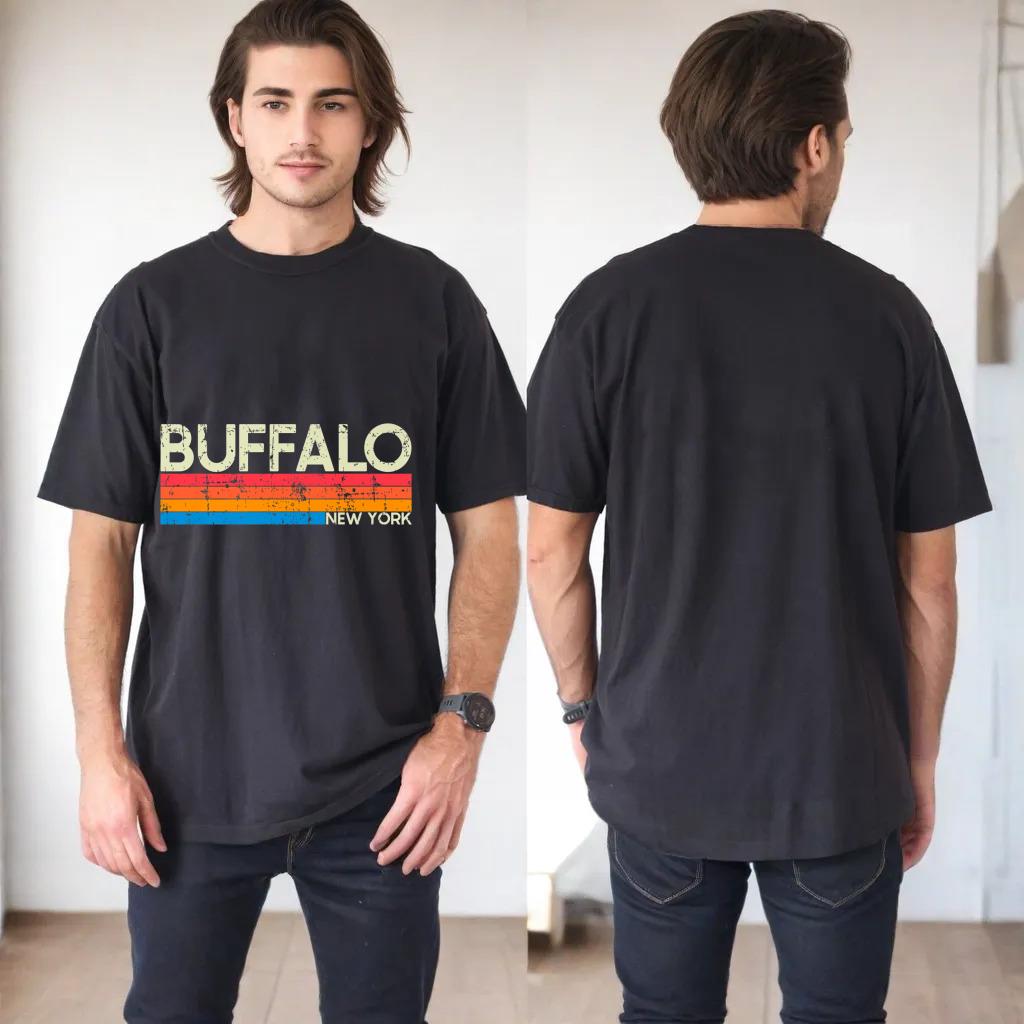 Vintage Retro Buffalo New York Distressed Premium