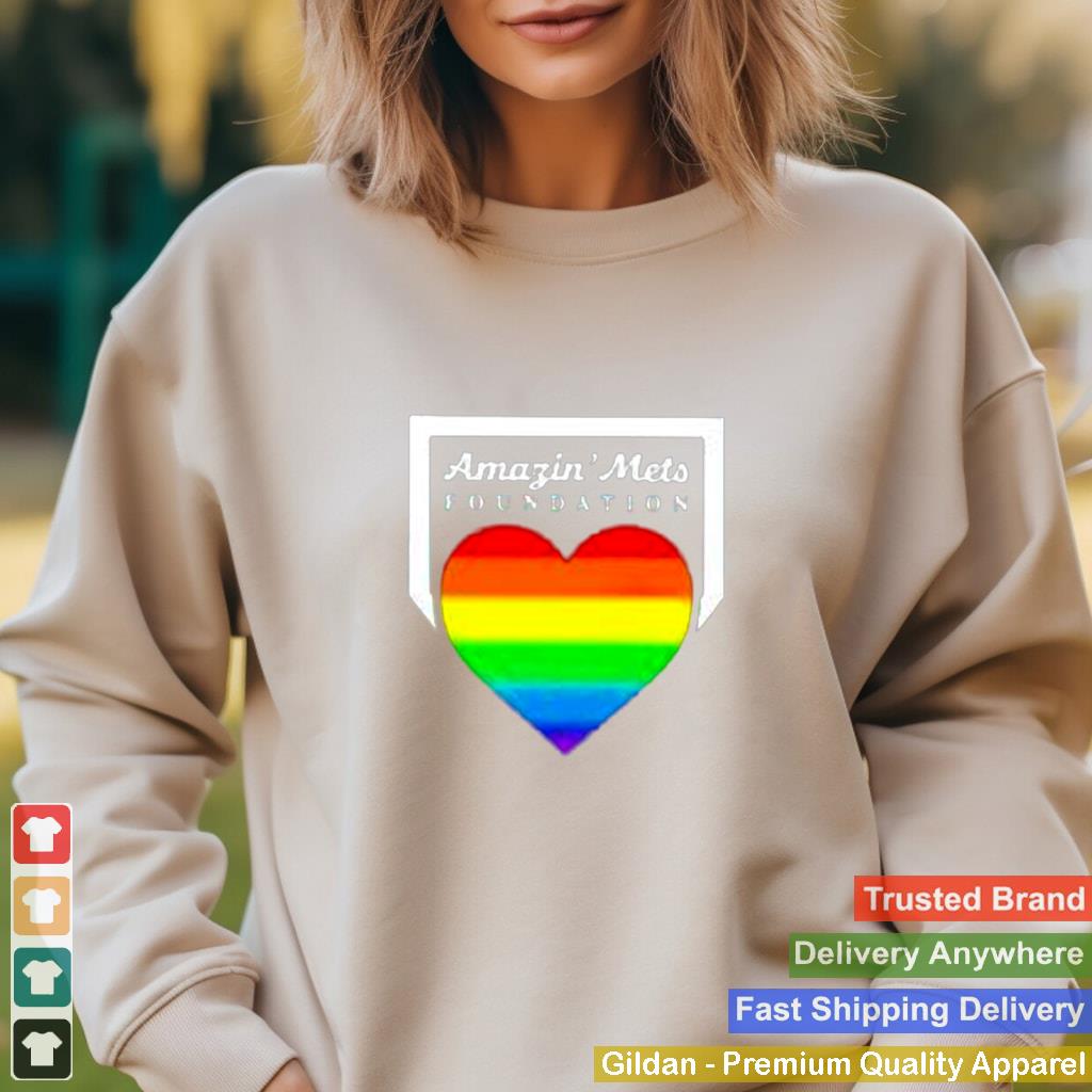 Amazin Mets Foundation love is love pride 2021 shirt