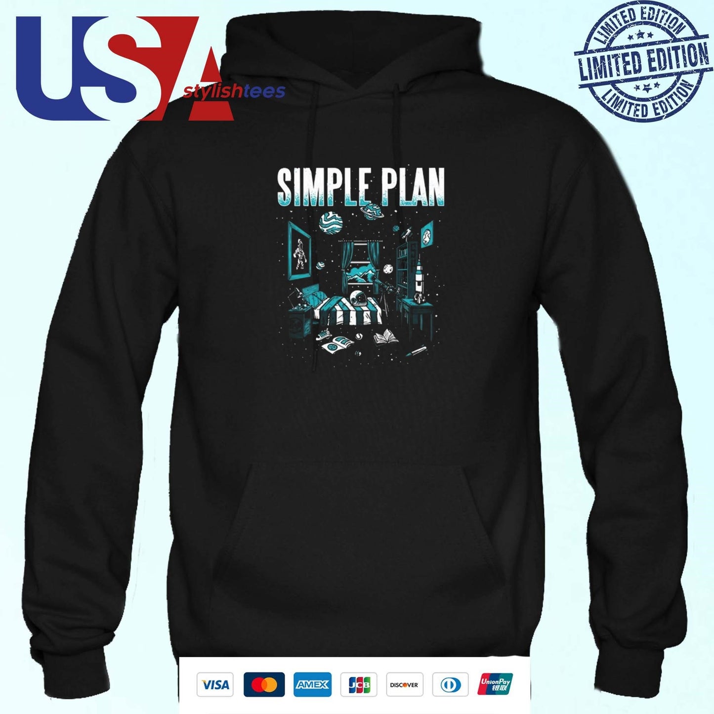 Simple Plan Astronaut Room Shirt