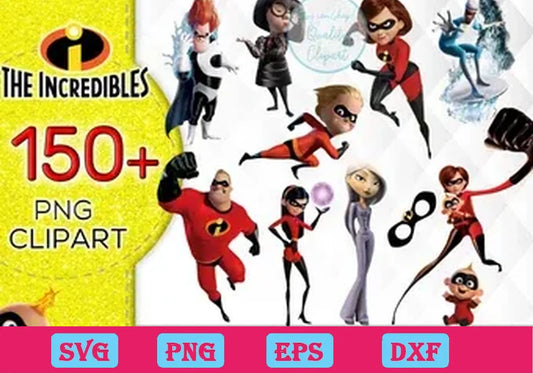 150+ Disney Incredibles Clipart Png