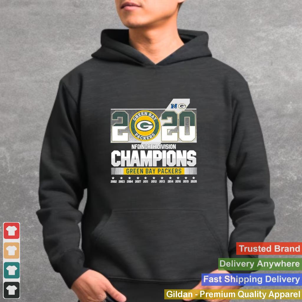 2020 NFC North Division Champions Green Bay Packers shirt