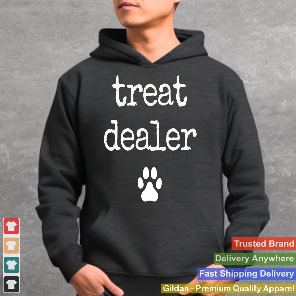 Dog Treat Dealer Funny Humor Dog Owner Dog Treats Dog Lover Pullover Hoodie