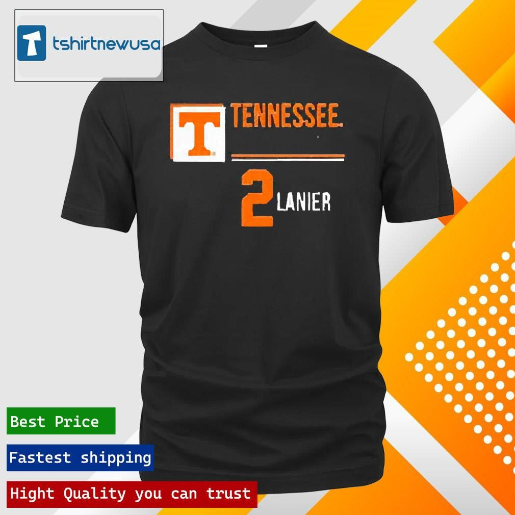 Original Tennessee Basketball Chaz Lanier 2 2025 T Shirt