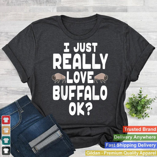 Cute Buffalo Lover - I Love Buffalo