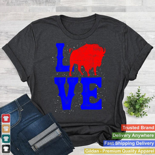 Wild American Bison Lover Gift Valentines Day Love Buffalo Tank Top