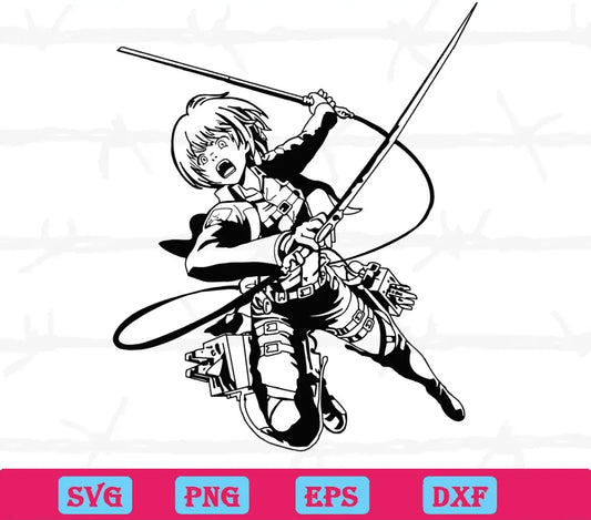 Armin Arlert Attack On Titan Svg