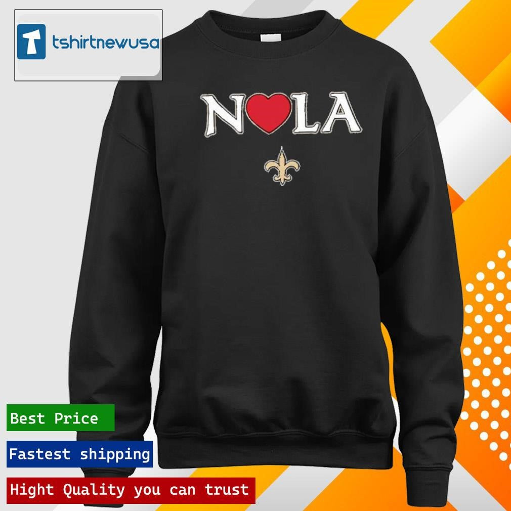 Top New Orleans Saints Love La Strong 2025 T-Shirt