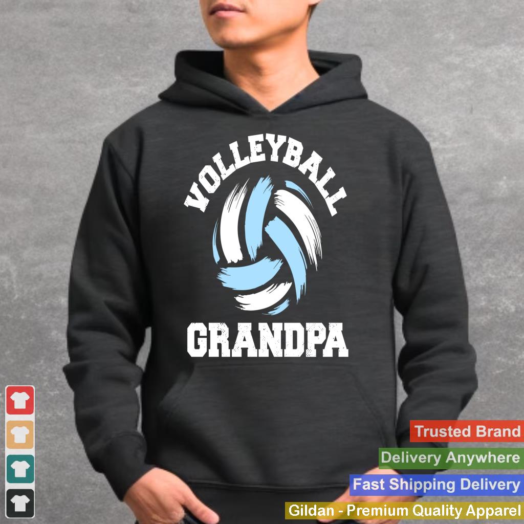 Volleyball Grandpa Funny Splash Volleyball Grandpa