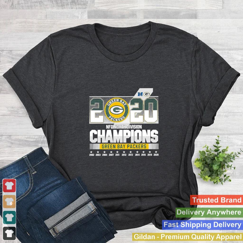 2020 NFC North Division Champions Green Bay Packers shirt