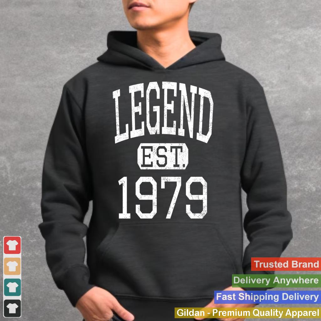 Legend Established 1979 Vintage Style Born 1979 Birthday