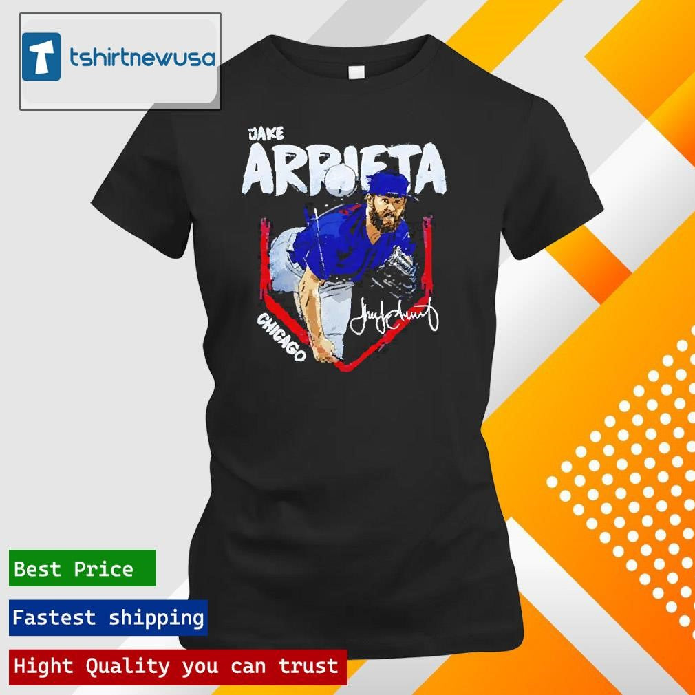 Premium Jake Arrieta Chicago Base Baseball Signature 2025 Shirts