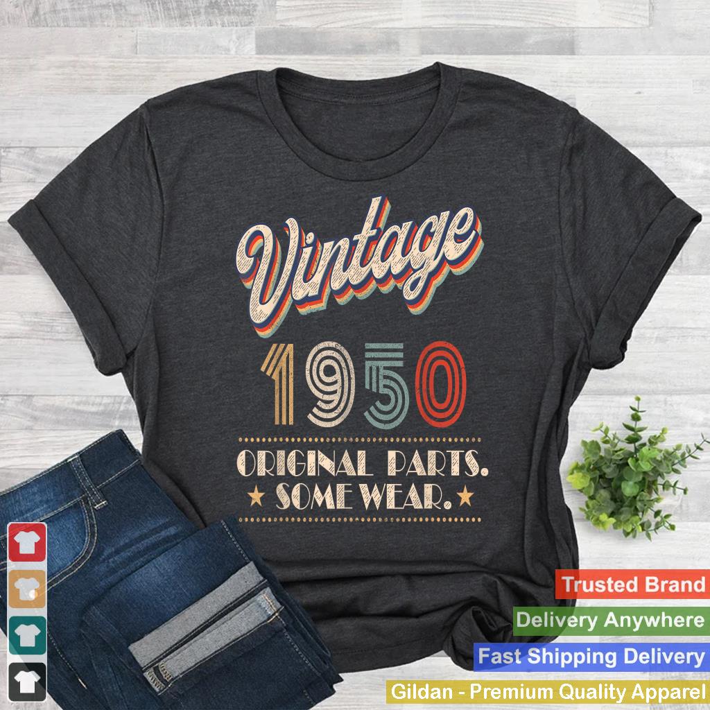 Vintage 1950 Original Parts Year Of Birth Birthday