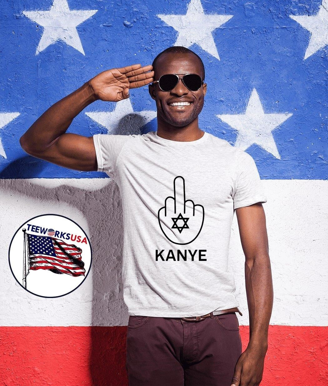 Middle Finger Fuck Kanye shirt