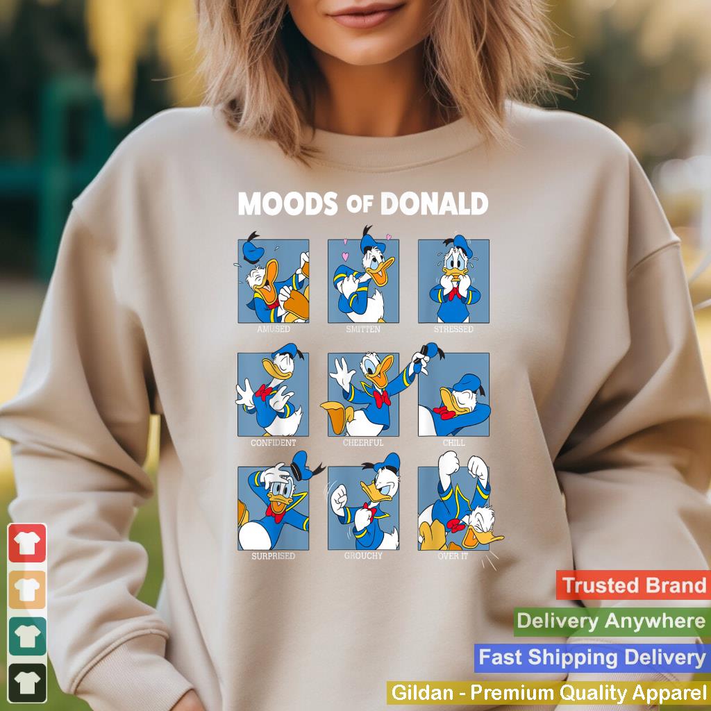 Disney Mickey And Friends Moods Of Donald Duck Short Sleeve