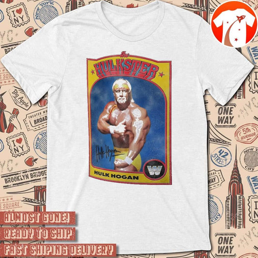 Official Ripple Junction Hulk Hogan The Hulkster Vintage Sports Card Signature WWE 2025 t-shirt