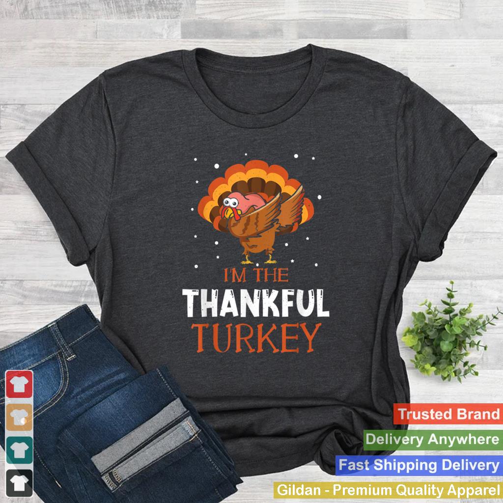 Autumn Thankful Turkey Dab Dabbing Happy Thanksgiving T Shirt