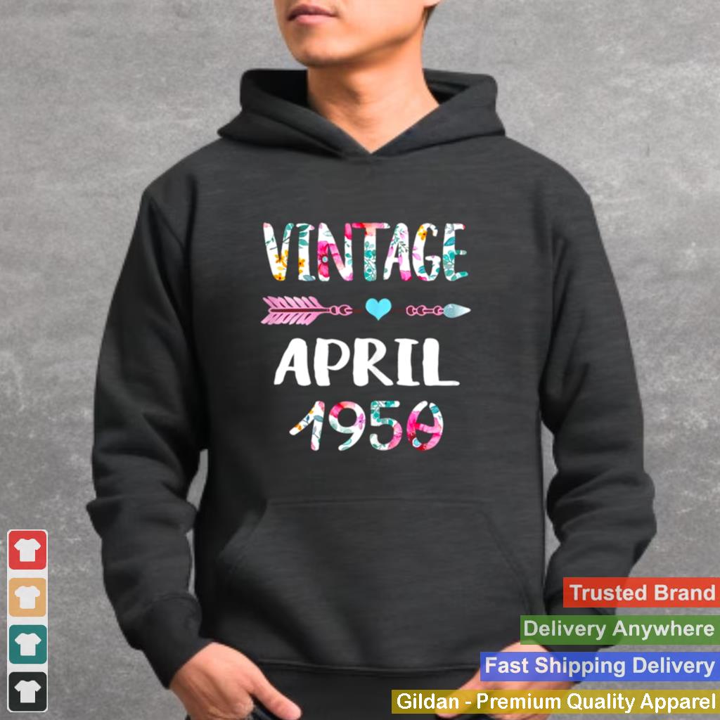 April Girls 1950 71st Birthday 71 Year Vintage Since 1950 shirt