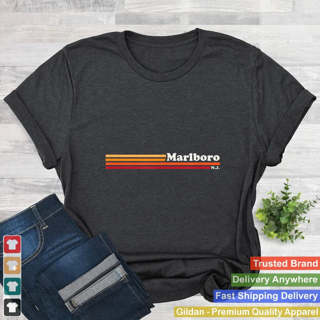 Vintage 1980s Graphic Style Marlboro New Jersey