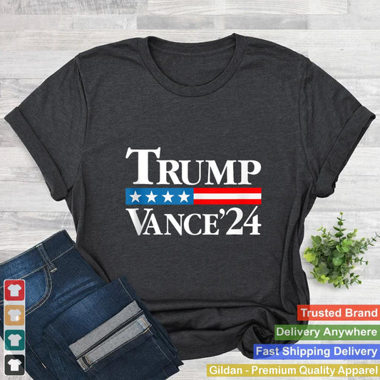 Trump Vance 2024 For President VP USA Election Patriotic Tank Top