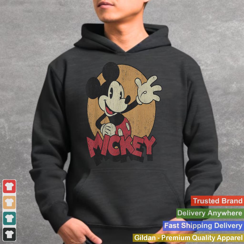 Disney Mickey And Friends Mickey Mouse Retro Distressed