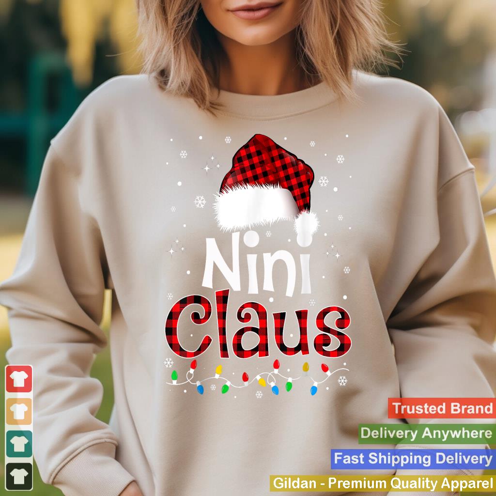 Nini Claus Funny Santa Claus Matching Family Pajamas