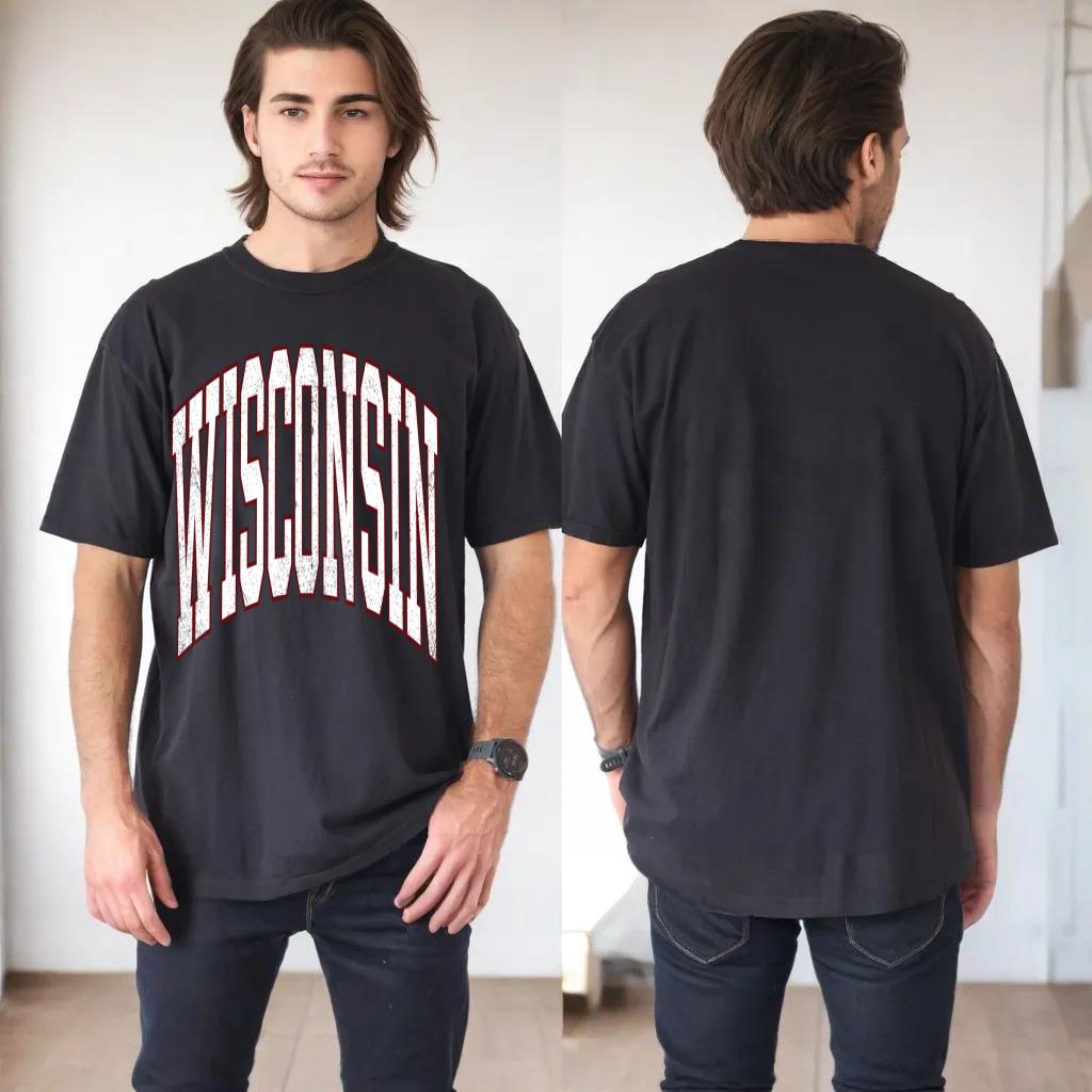 WISCONSIN - Throwback Design Vintage For Men Women Wisconsin