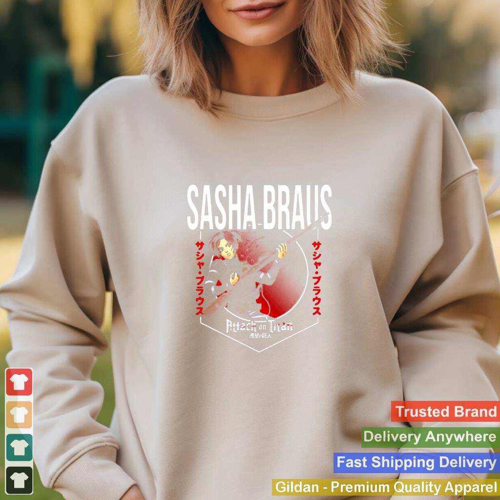 Attack On Titan Season 4 Sasha Braus Circle T shirt