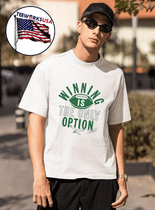 Philadelphia Eagles Jalen Hurts winning is the only option shirt