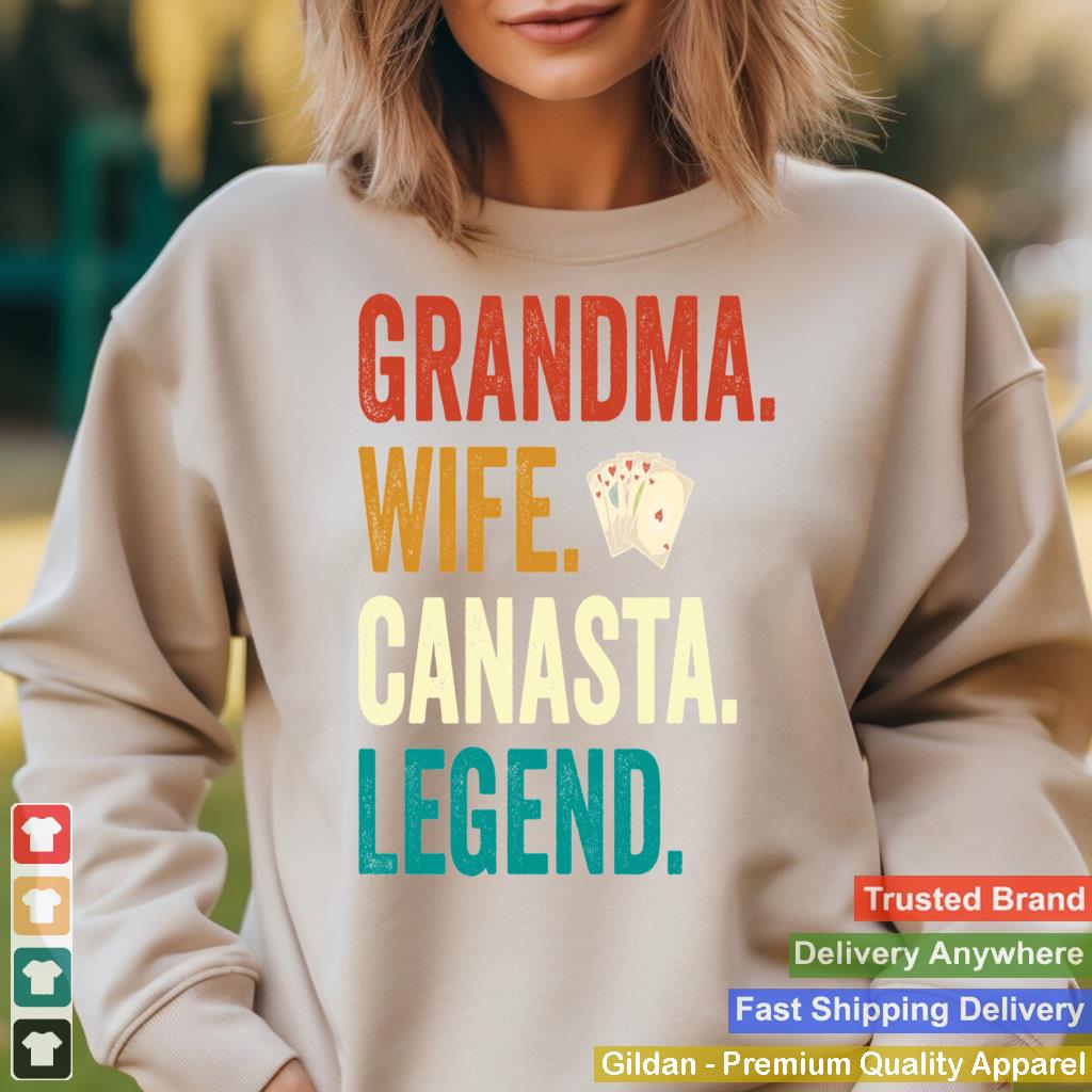 Grandma Wife Canasta Legend Funny Canasta Lover