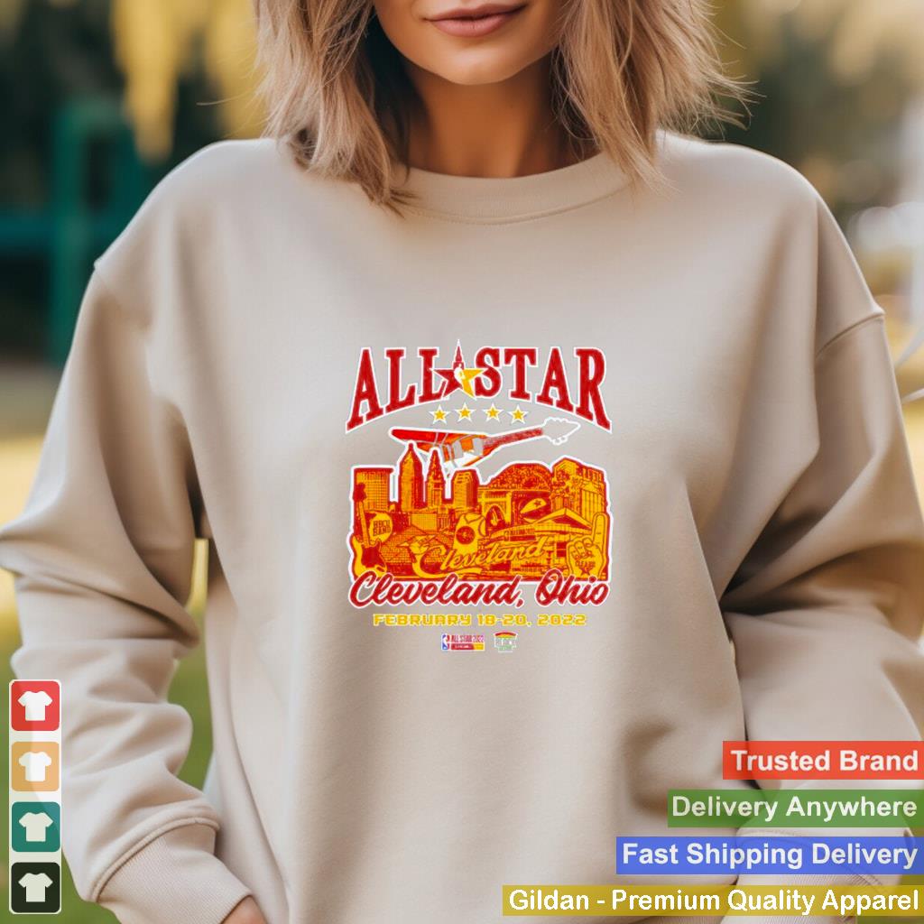 2022 NBA All Star Cleveland Ohio February shirt