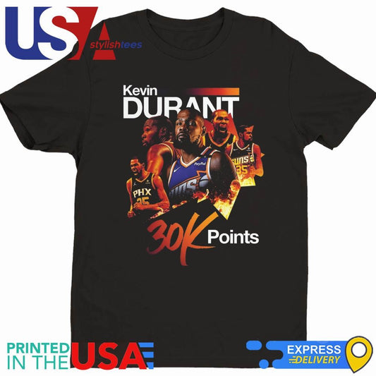 Kevin Durant Phoenix Suns 30K Career Points Shirt