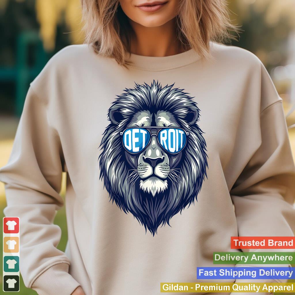 Funny Lion Lovers Wearing Glasses Retro Vintage Style_2