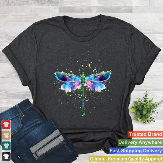 Beautiful Nature Colorful Graphic Pattern Dragonfly