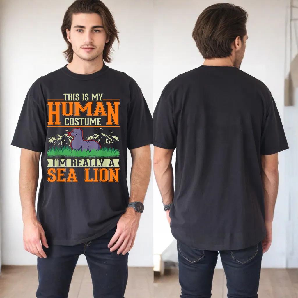 Sea Lion Human Costume Halloween Seal Sea Lion