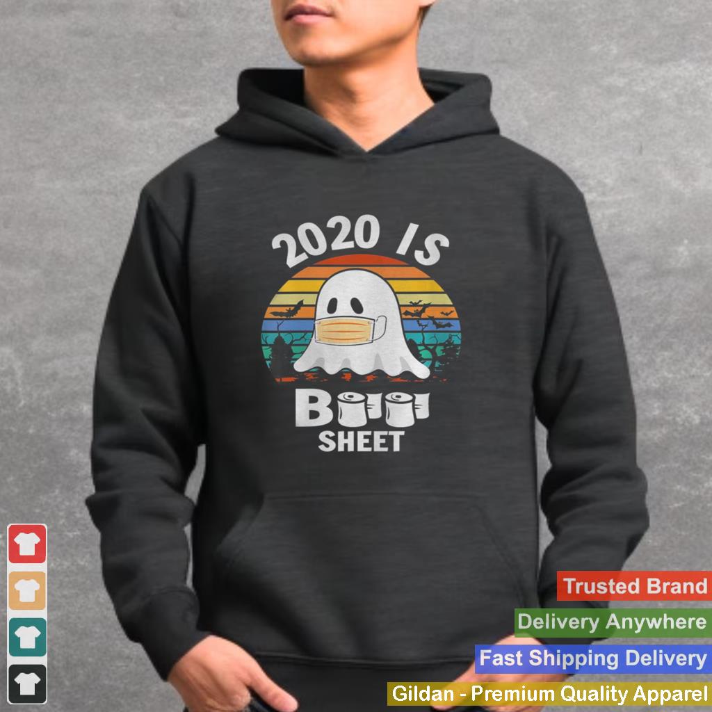 2020 is boo sheet shirt Ghost and bats Funny Halloween shirt