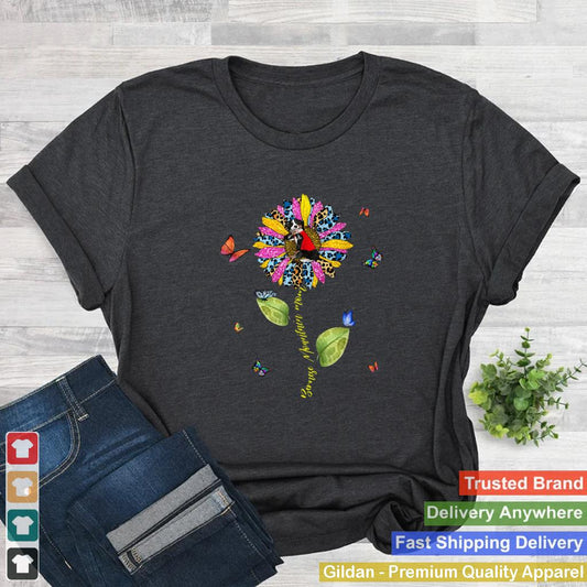 Bernese Mountain Mom Sunflower Cute Dog Lover T Shirt