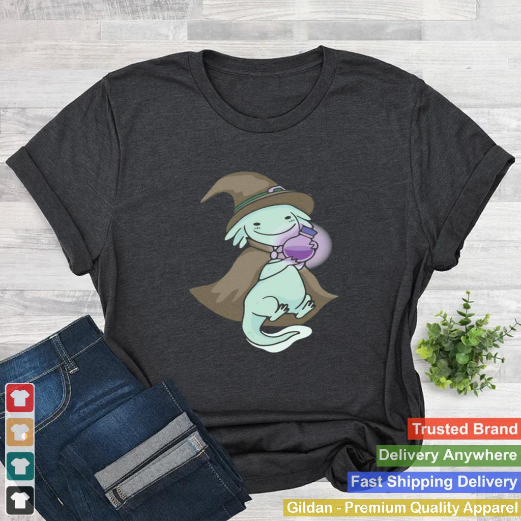 Axolotl Hexe Suses Axolotl Halloween Kostum Shirt