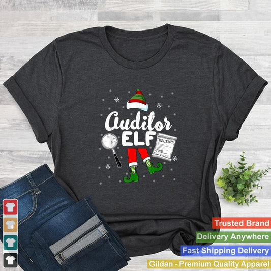 Auditor ELF Christmas Xmas T Shirt