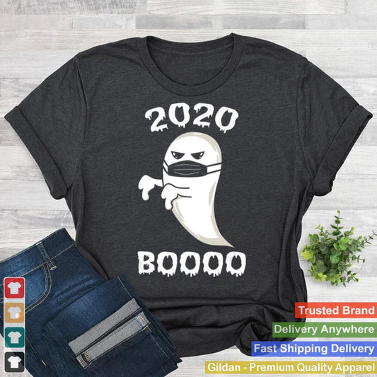 2020 Boo Ghost Mask Thumbs Down Funny Ghost 2020 Halloween shirt