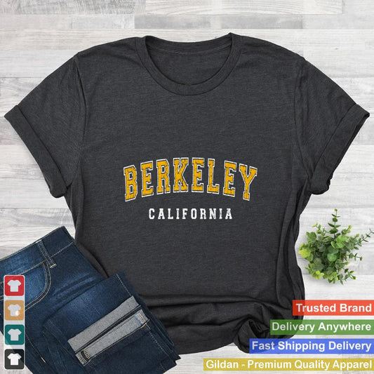 Vintage Berkeley California CA Distressed Design - Classic